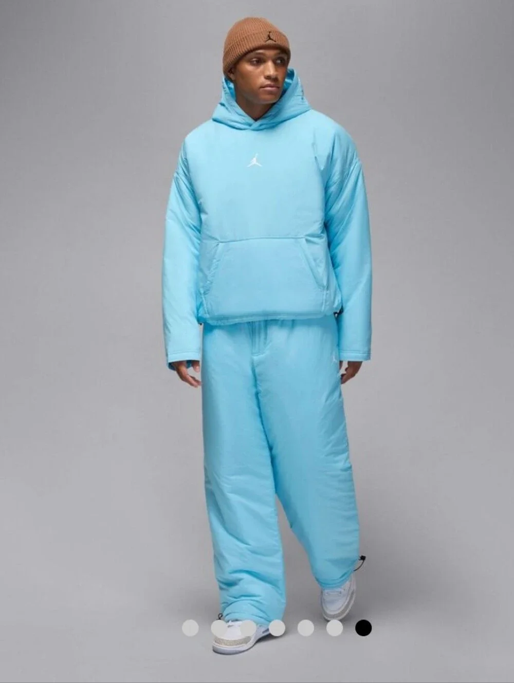 NWT Nike Jordan Flight Mountainside Padded Therma-FIT Insulated Pants Medium Blu